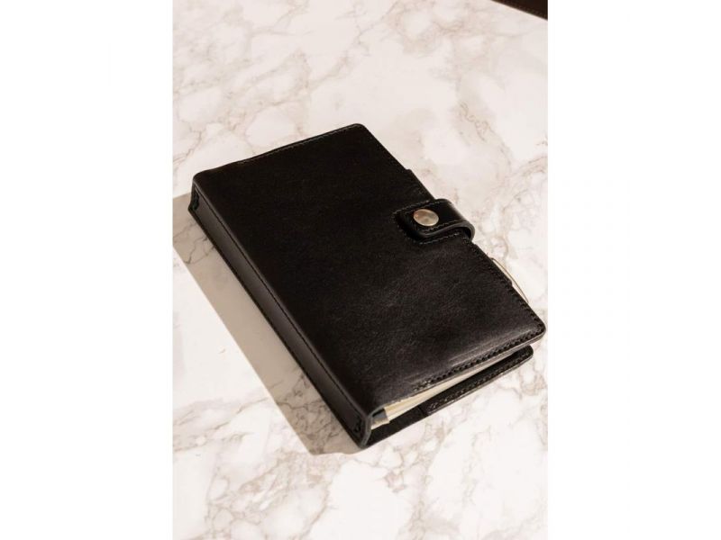 Кожаный блокнот (Софт-бук) 4.0 черный, фото 6