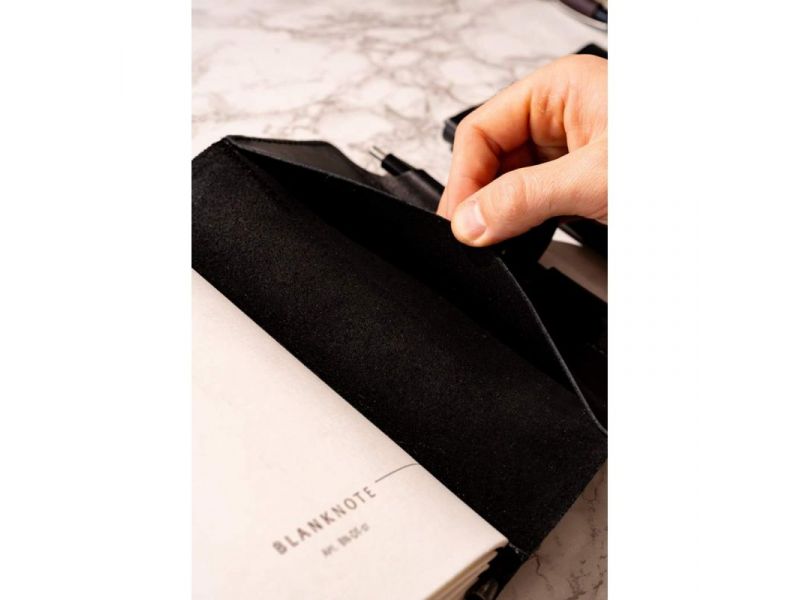 Кожаный блокнот (Софт-бук) 4.0 черный, фото 9