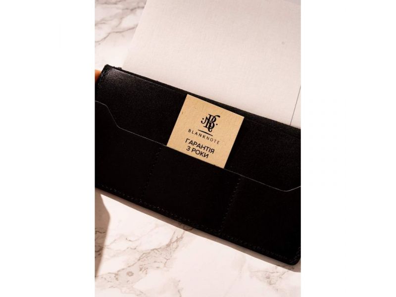 Кожаный блокнот (Софт-бук) 4.0 черный, фото 10