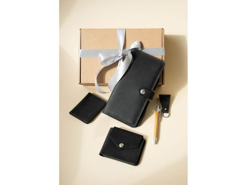 Набор кожаных аксессуаров для путешественника Дублин (кожа crazy horse), фото 1