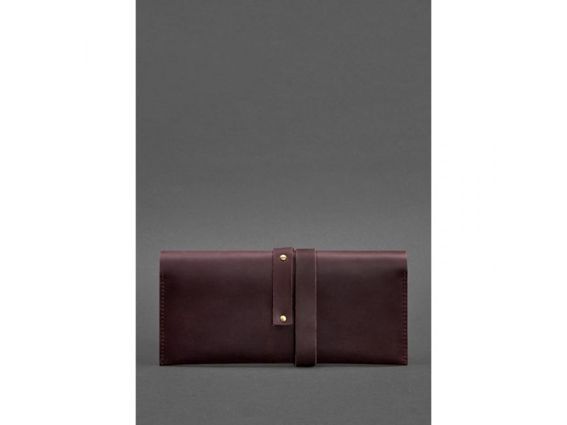 Кожаный тревел-кейс Voyager 1.0 Krast бордовый, фото 3