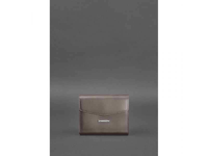 Женская кожаная сумка поясная/кроссбоди Mini темно-бежевая, фото 2