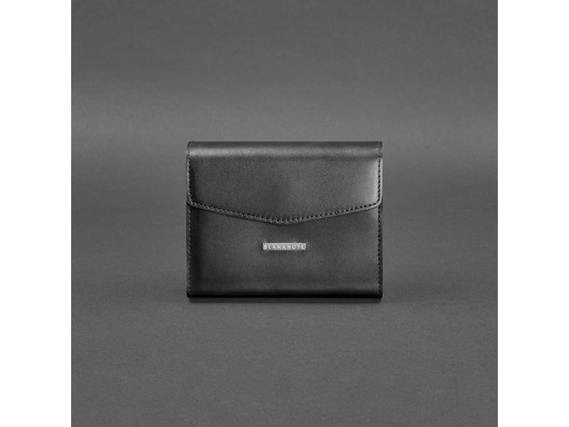 Женская кожаная сумка поясная/кроссбоди Mini черная, фото 9