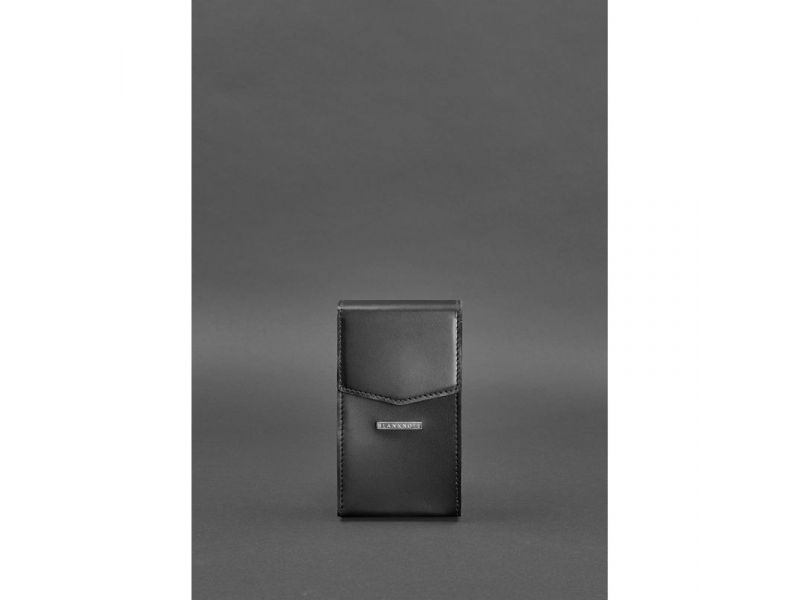 Набор женских черных кожаных сумок Mini поясная/кроссбоди, фото 7