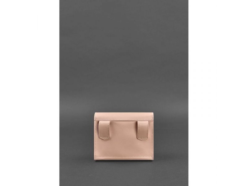 Набор женских розовых кожаных сумок Mini поясная/кроссбоди, фото 5