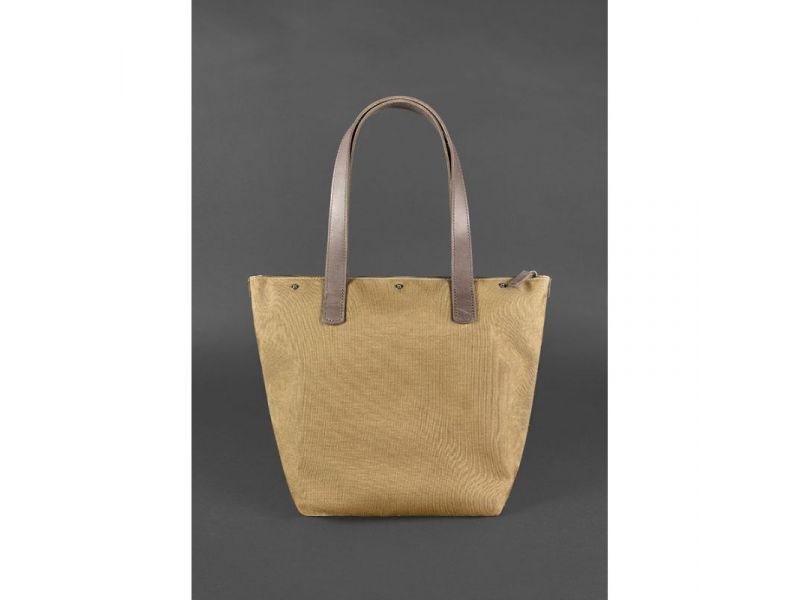 Кожаная плетеная женская сумка Пазл L темно-коричневый Crazy Horse, фото 4