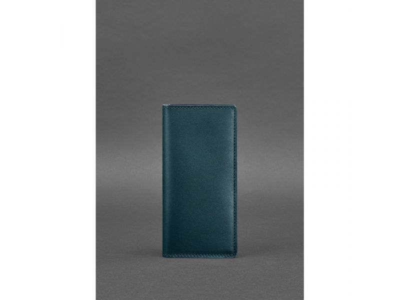 Кожаное портмоне-купюрник 11.0 зеленое, фото 1