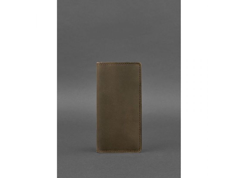 Кожаное портмоне-купюрник 11.0 темно-коричневое, фото 1