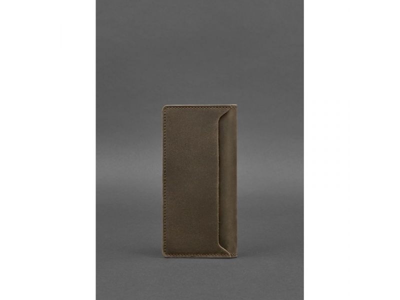 Кожаное портмоне-купюрник 11.0 темно-коричневое, фото 4