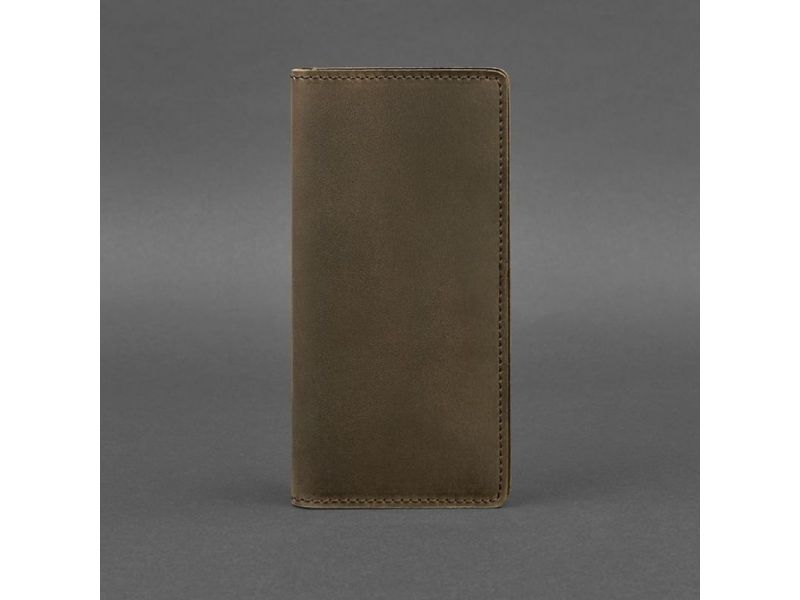 Кожаное портмоне-купюрник 11.0 темно-коричневое, фото 5