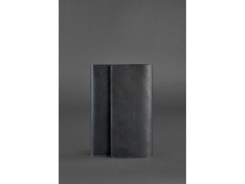 Кожаный блокнот (Софт-бук) 5.1 черный, фото 1