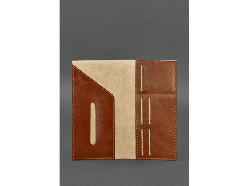 Кожаный тревел-кейс 3.1 светло-коричневый, фото 4