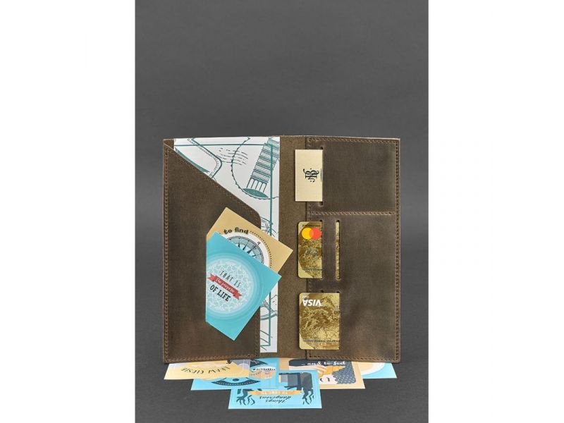 Кожаный тревел-кейс 3.1 темно-коричневый, фото 2