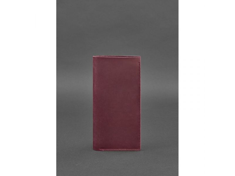 Кожаный тревел-кейс 3.1 бордовый Crazy Horse, фото 1