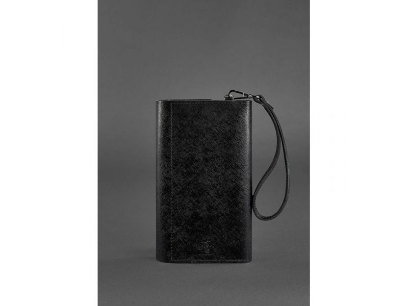 Кожаный клатч-органайзер (Тревел-кейс) 5.1 черный Blackwood, фото 3