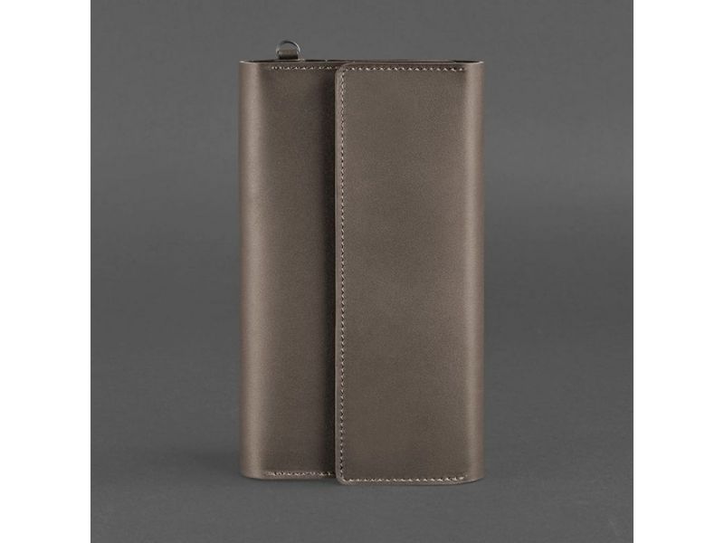 Кожаный клатч-органайзер (Тревел-кейс) 5.1 темно-бежевый, фото 5