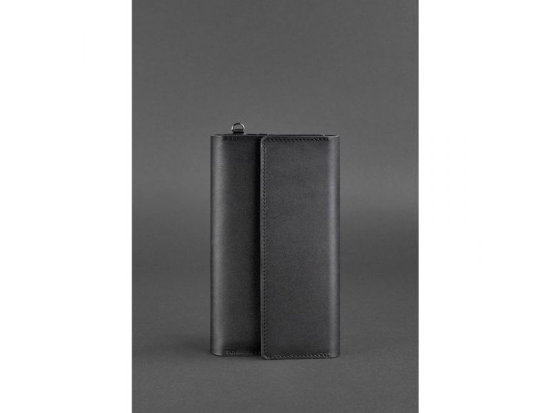 Кожаный клатч-органайзер (Тревел-кейс) 5.1 черный, фото 1