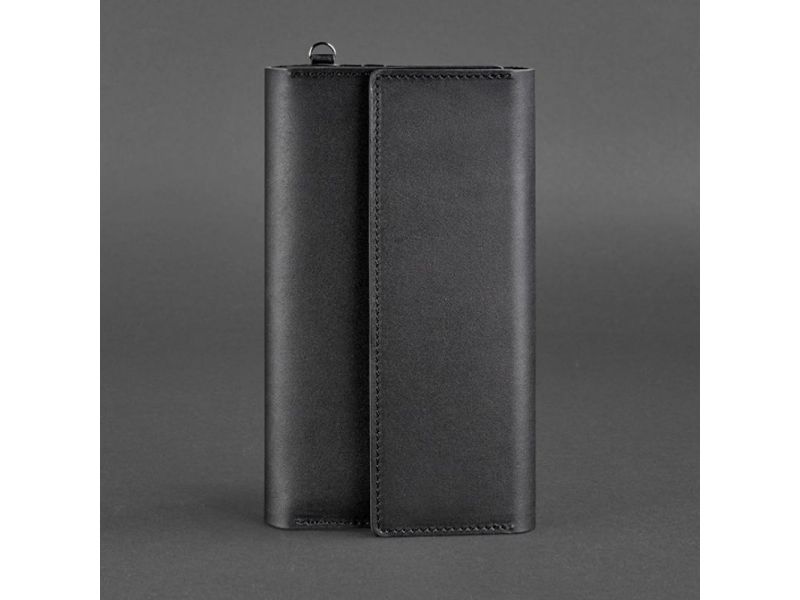 Кожаный клатч-органайзер (Тревел-кейс) 5.1 черный, фото 6