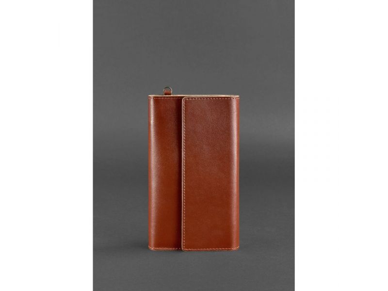 Кожаный клатч-органайзер (Тревел-кейс) 5.1 светло-коричневый, фото 1