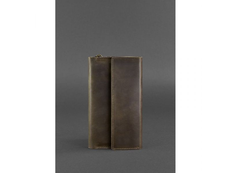 Кожаный клатч-органайзер (Тревел-кейс) 5.1 темно-коричневый, фото 1