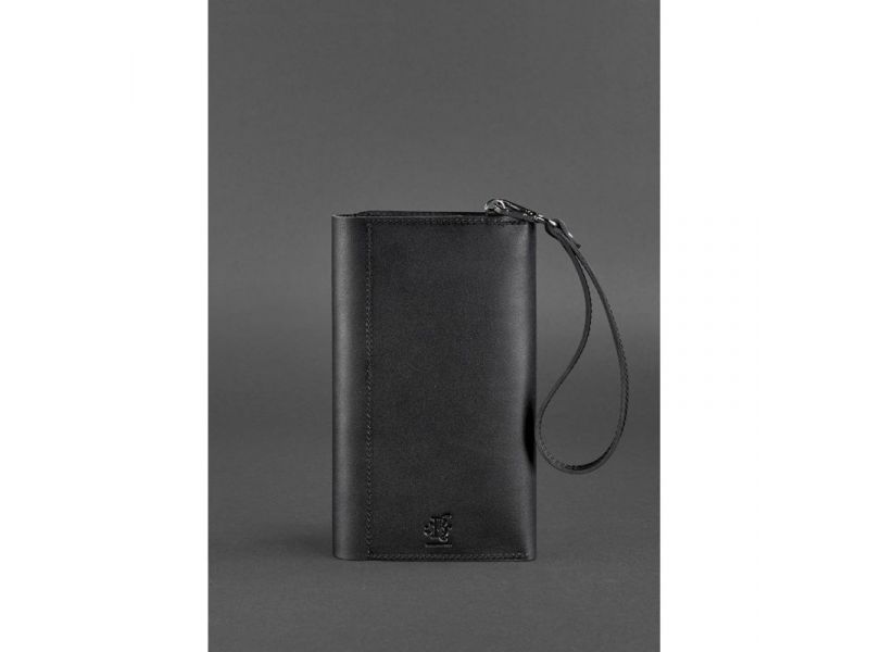 Кожаный клатч-органайзер (Тревел-кейс) 5.1 черный, фото 3