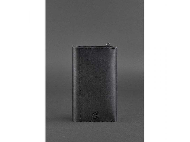 Кожаный клатч-органайзер (Тревел-кейс) 5.1 черный, фото 5