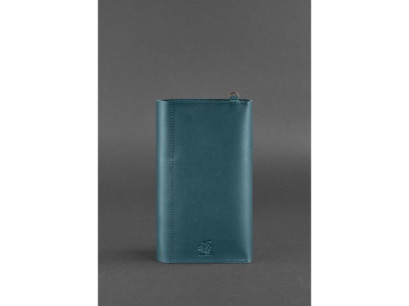 Кожаный клатч-органайзер (Тревел-кейс) 5.1 зеленый, фото 4