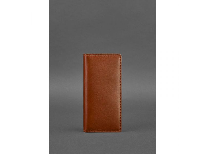 Кожаное портмоне-купюрник 11.0 светло-коричневое, фото 1