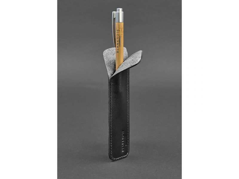 Кожаный чехол для ручки 2.0 Черный, фото 3