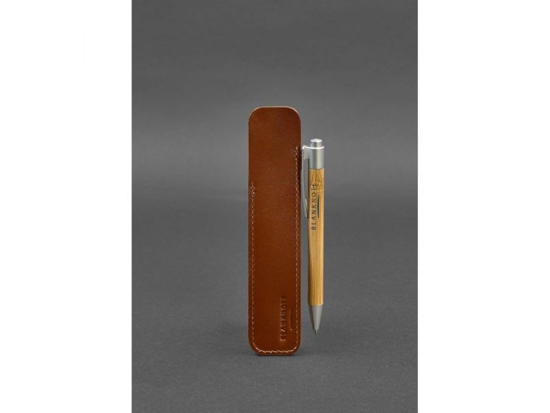 Кожаный чехол для ручки 2.0 Светло-коричневый, фото 2