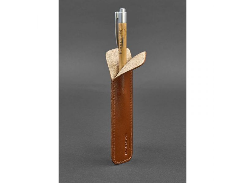 Кожаный чехол для ручки 2.0 Светло-коричневый, фото 3