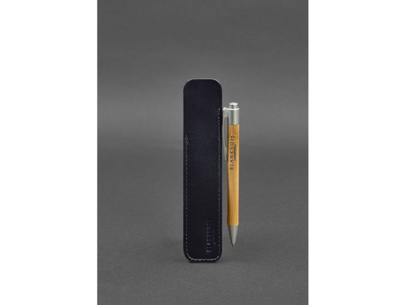 Кожаный чехол для ручки 2.0 Синий, фото 2