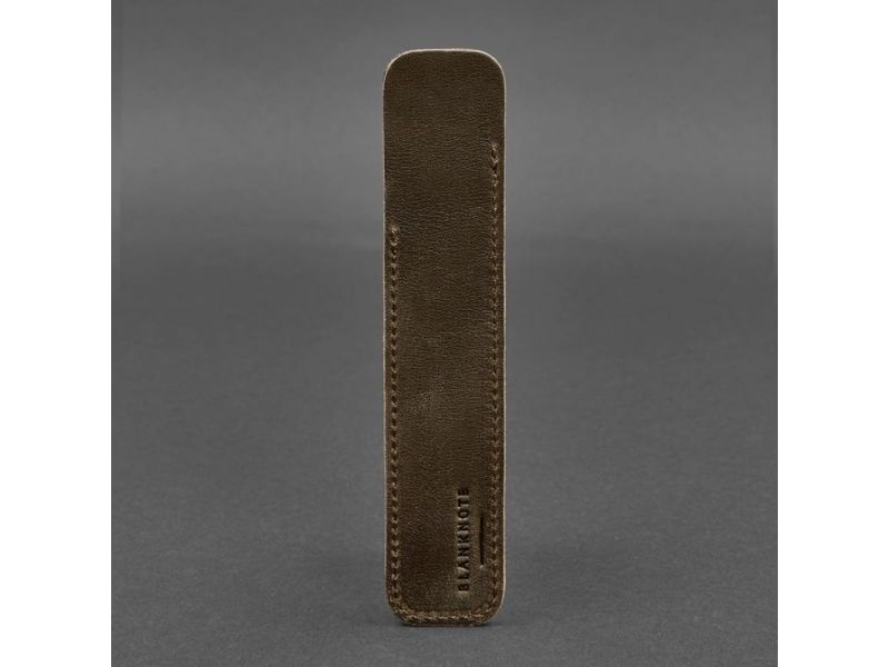 Кожаный чехол для ручки 2.0 Темно-коричневый Crazy Horse, фото 4