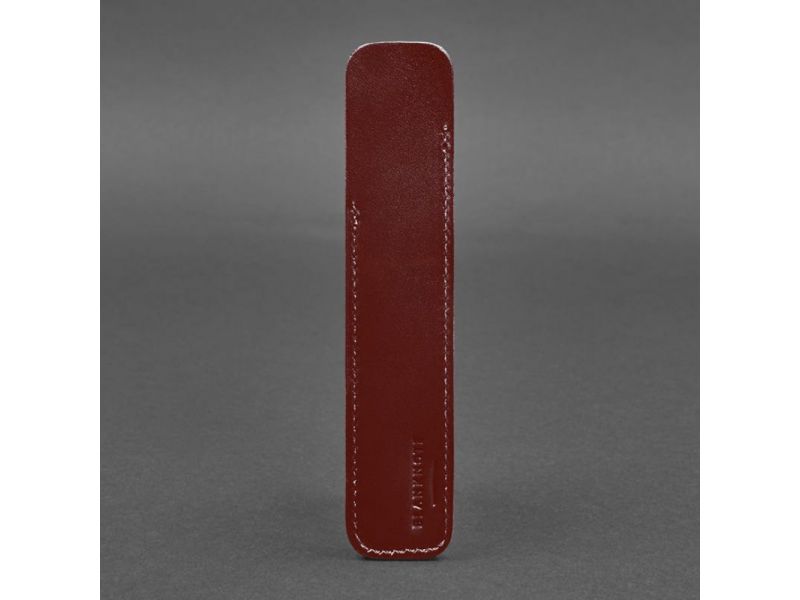 Кожаный чехол для ручки 2.0 Бордовый, фото 4