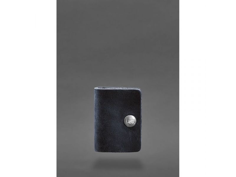 Кожаный холдер для наушников и проводов 2.0 Синий, фото 1