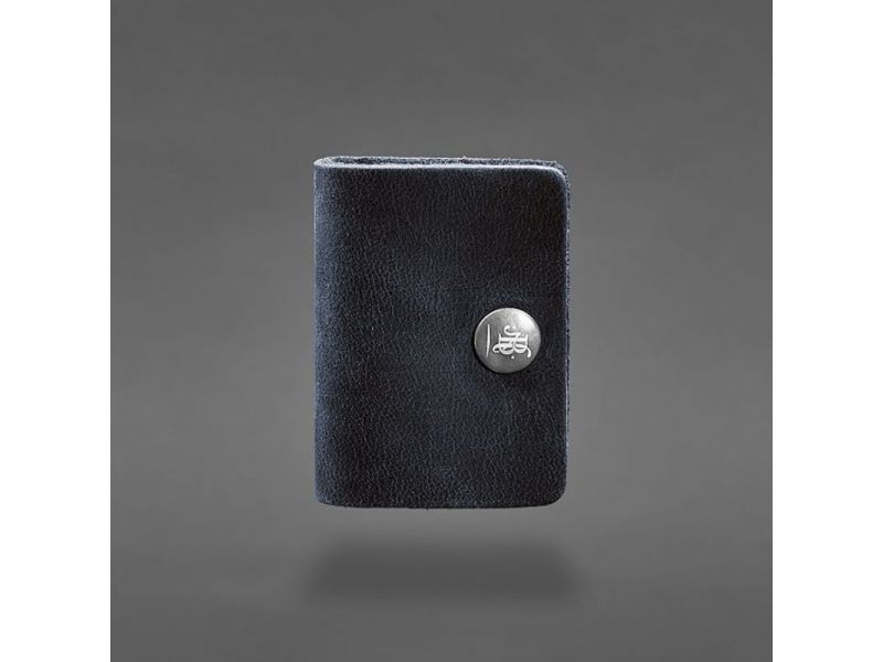 Кожаный холдер для наушников и проводов 2.0 Синий, фото 5