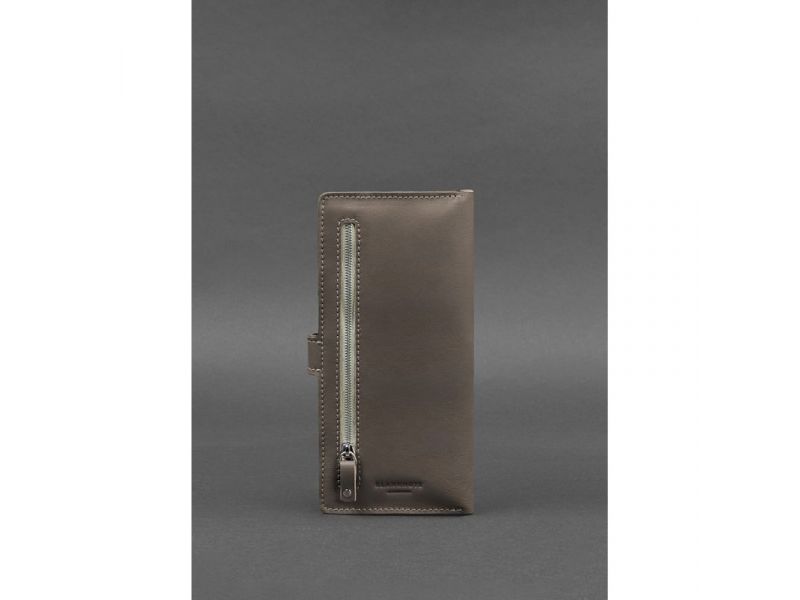 Кожаный тревел-кейс (органайзер для документов) 6.0 темно-бежевый, фото 3