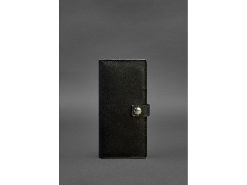 Кожаный Тревел-кейс (органайзер для документов) 6.0 черный, фото 1