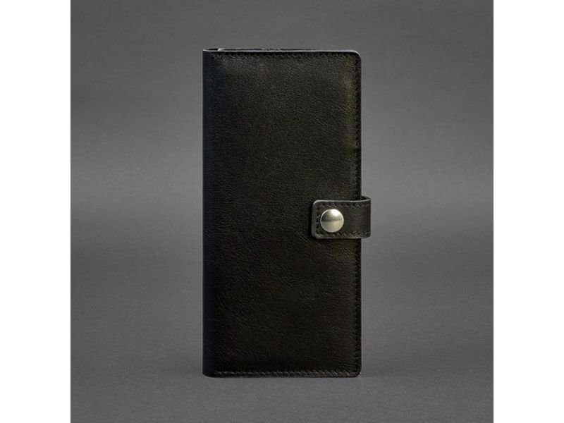 Кожаный Тревел-кейс (органайзер для документов) 6.0 черный, фото 4