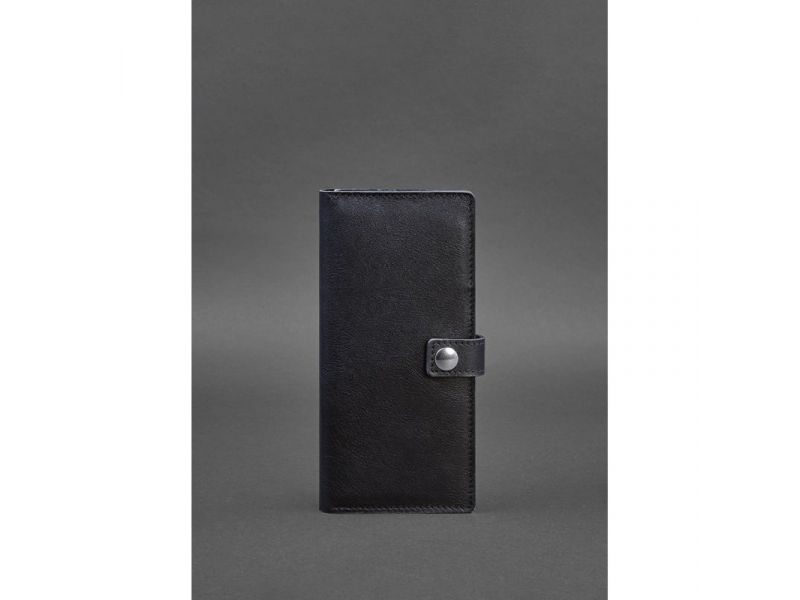 Кожаный Тревел-кейс (органайзер для документов) 6.0 Темно-синий, фото 1