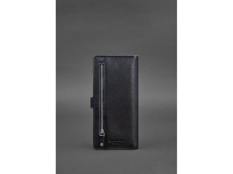 Кожаный Тревел-кейс (органайзер для документов) 6.0 Темно-синий, фото 3