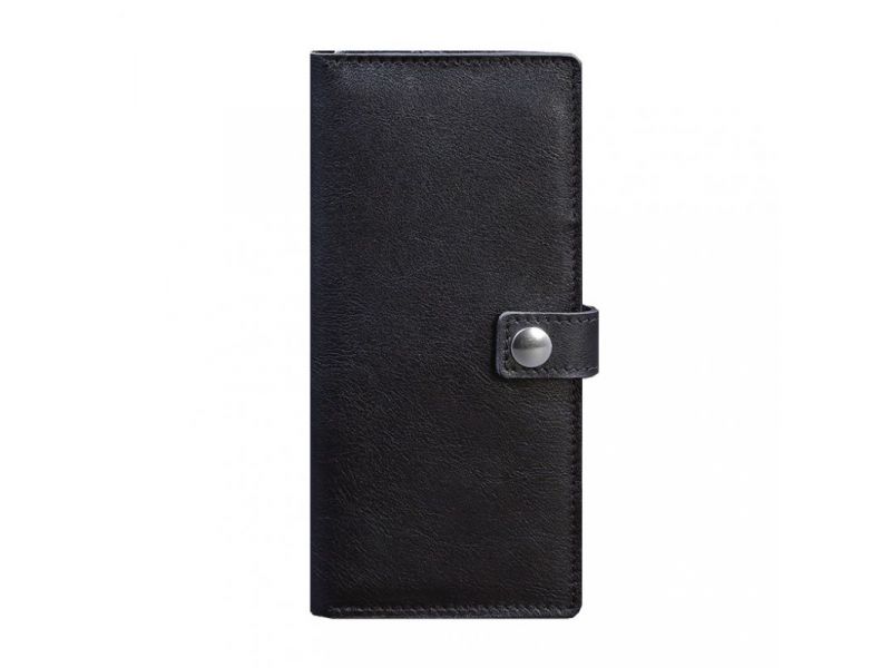 Кожаный Тревел-кейс (органайзер для документов) 6.0 Темно-синий, фото 5