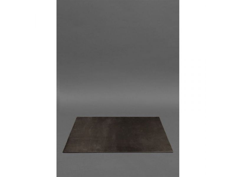 Накладка на стол руководителя - Кожаный бювар 1.0 Темно-коричневый Crazy Horse, фото 1