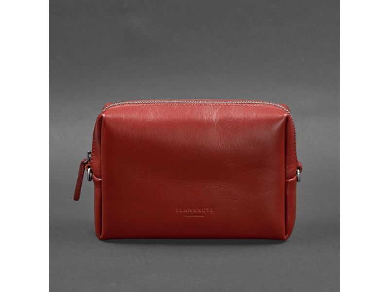 Кожаная косметичка-несессер 3.0 Красная, фото 7