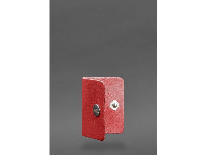 Кожаный холдер для наушников и проводов 2.0 Красный, фото 4