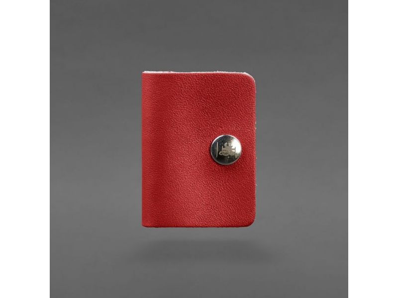 Кожаный холдер для наушников и проводов 2.0 Красный, фото 5