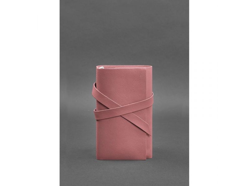 Женский кожаный блокнот (Софт-бук) 1.0 Розовый, фото 1