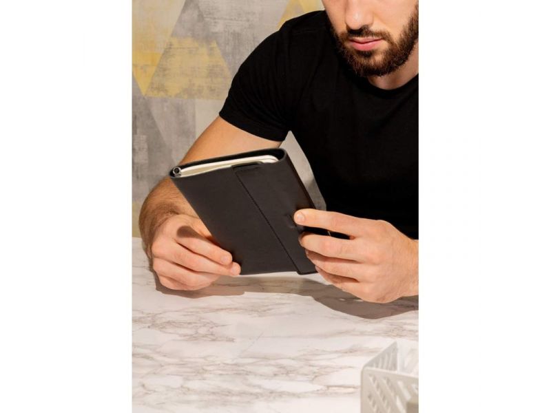 Кожаный блокнот софт-бук 7.0 черный Краст, фото 6