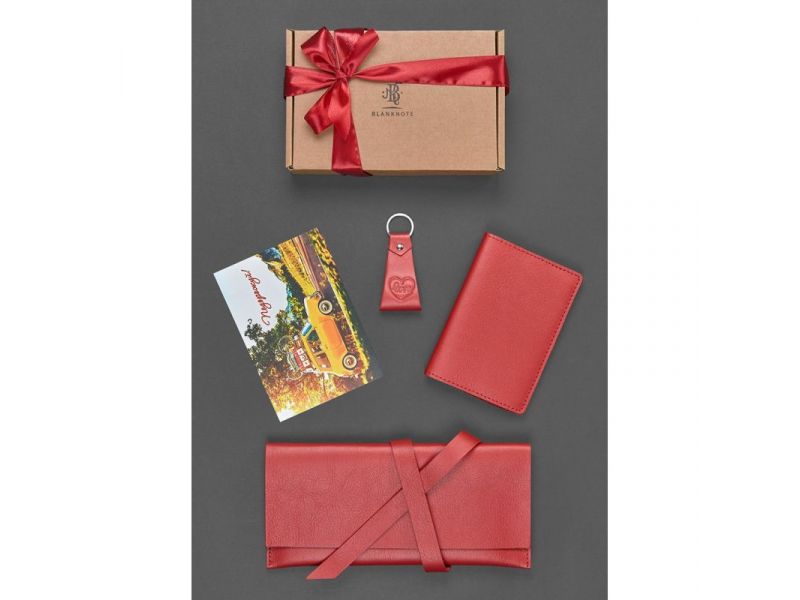 Набор кожаных аксессуаров для путешественника Мадрид, фото 2