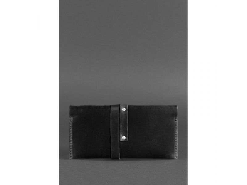 Кожаный тревел-кейс Voyager 1.2 черный Crazy Horse, фото 3